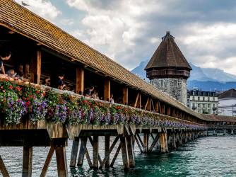 Kapela most - Švicarska