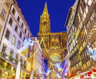 Advent Strasbourg, Colmar i Salzburg