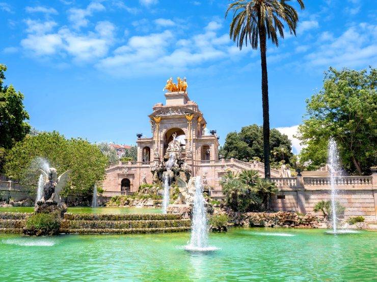 Parc de la Ciutadella i Arc de Triomf: park i slavoluk izložbene Barcelone