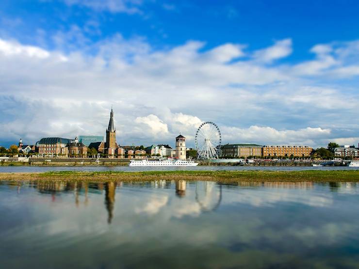 Düsseldorf – grad mode, arhitekture i duha Rajne