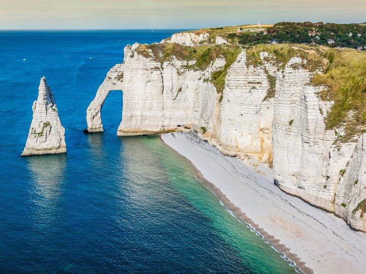 Étretat: bijele litice i kameni lukovi Normandije
