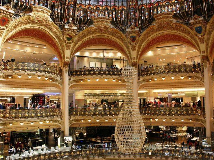 Galeries Lafayette – pariški hram mode pod čuvenom staklenom kupolom iz 1912.