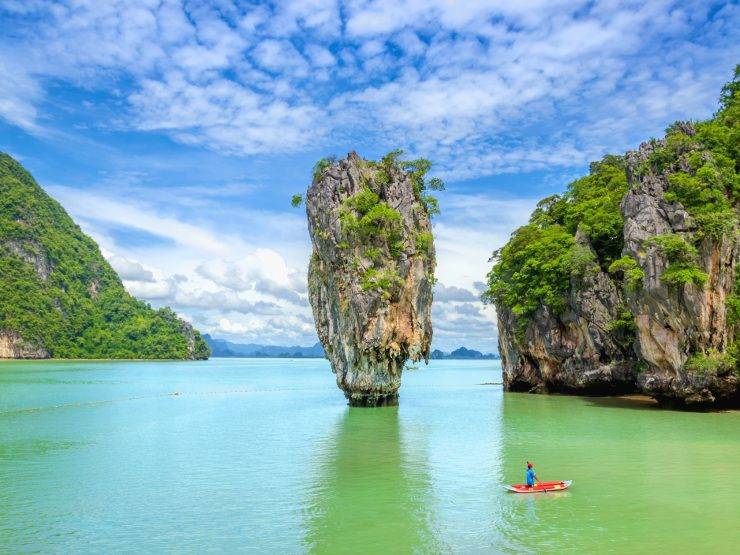 James Bond Island: filmska stijena u zaljevu Phang Nga