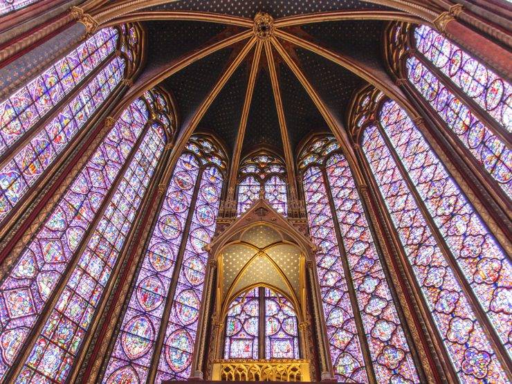 Sainte-Chapelle u Parizu: vitraji kraljevske kapele