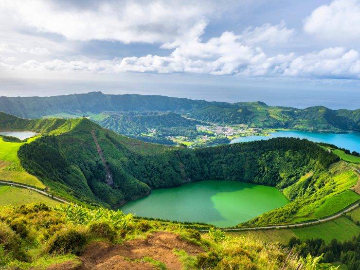 Sete Cidades: dva jezera u vulkanskoj kalderi