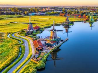 Zaanse Schans: vjetrenjače, kuće i stari obrti