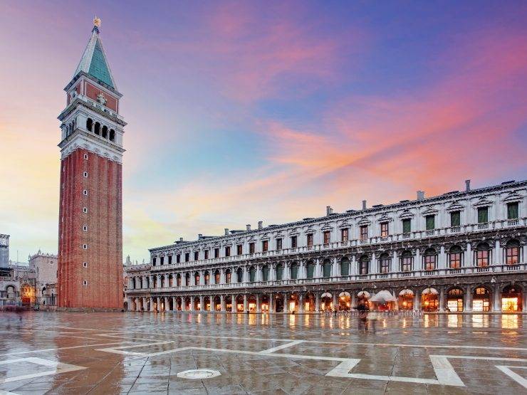 Trg svetog Marka u Veneciji: što vrijedi vidjeti