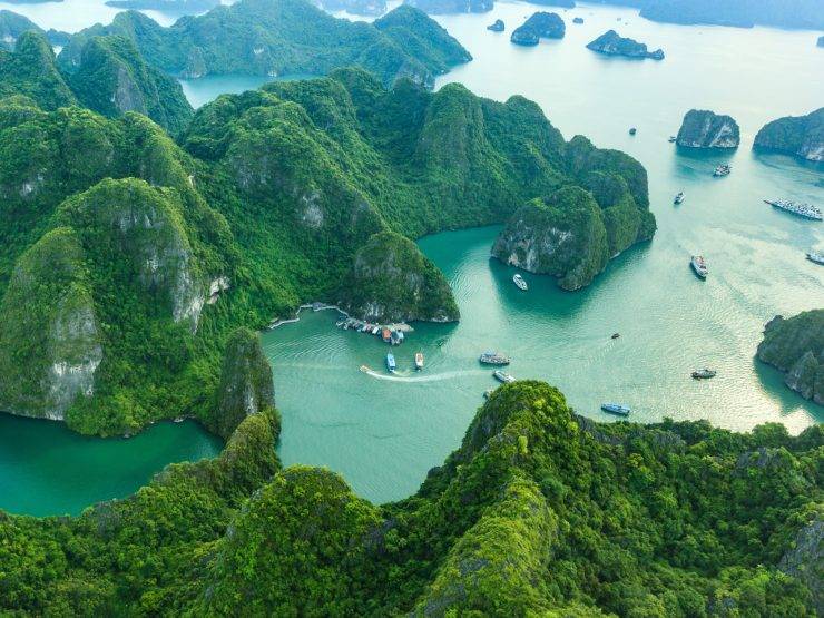 Zaljev Ha Long: vapnenački otoci Vijetnama